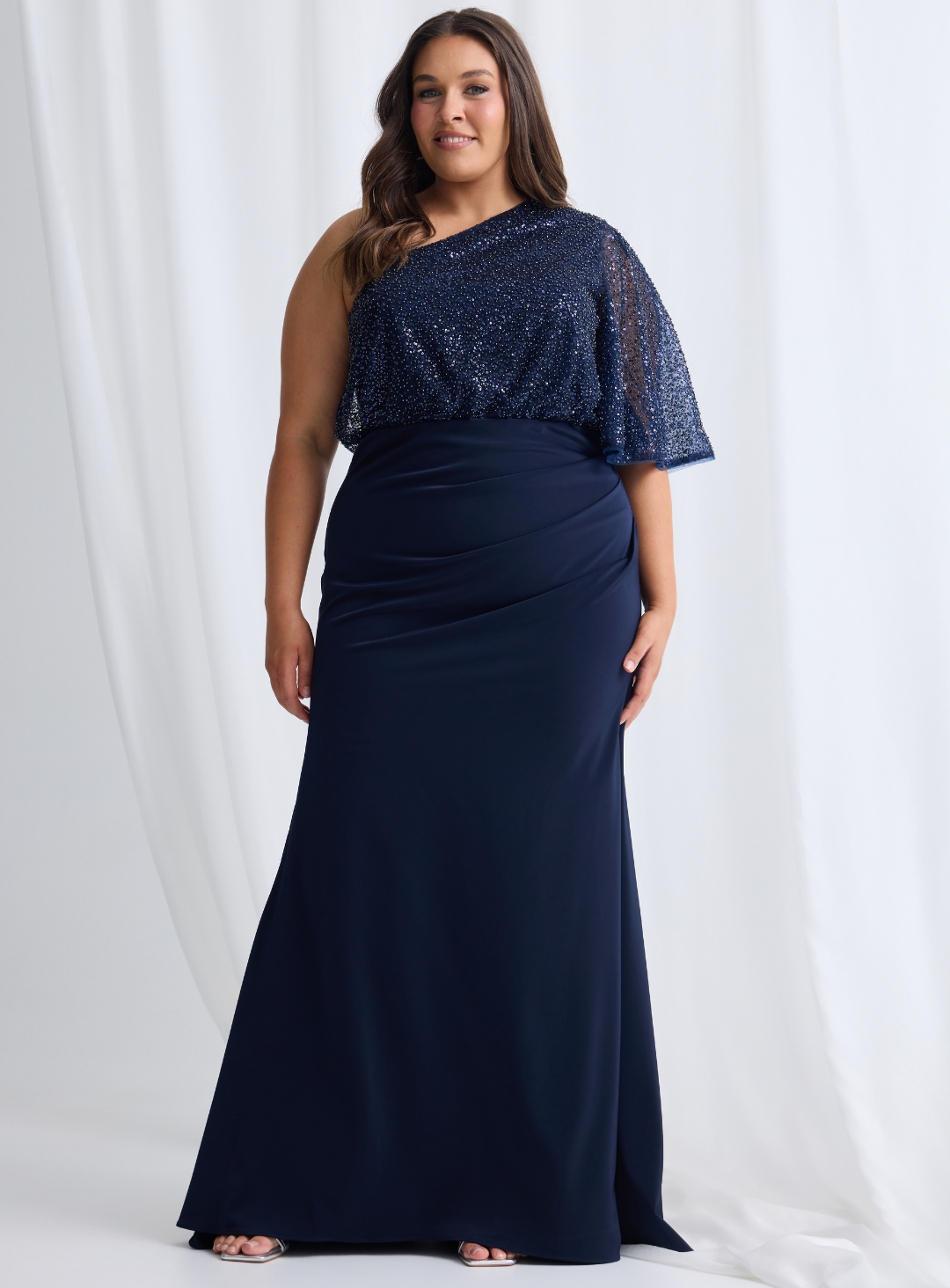 One Sleeve Clayton Gown