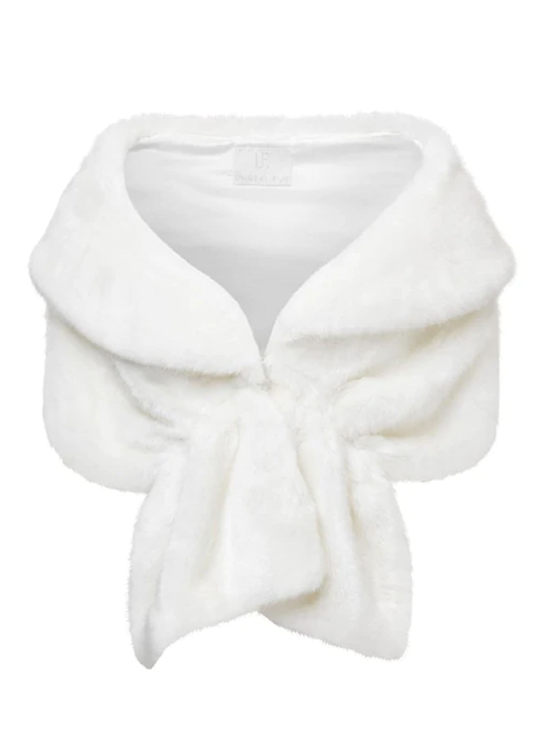 Champagne fur shawl deals