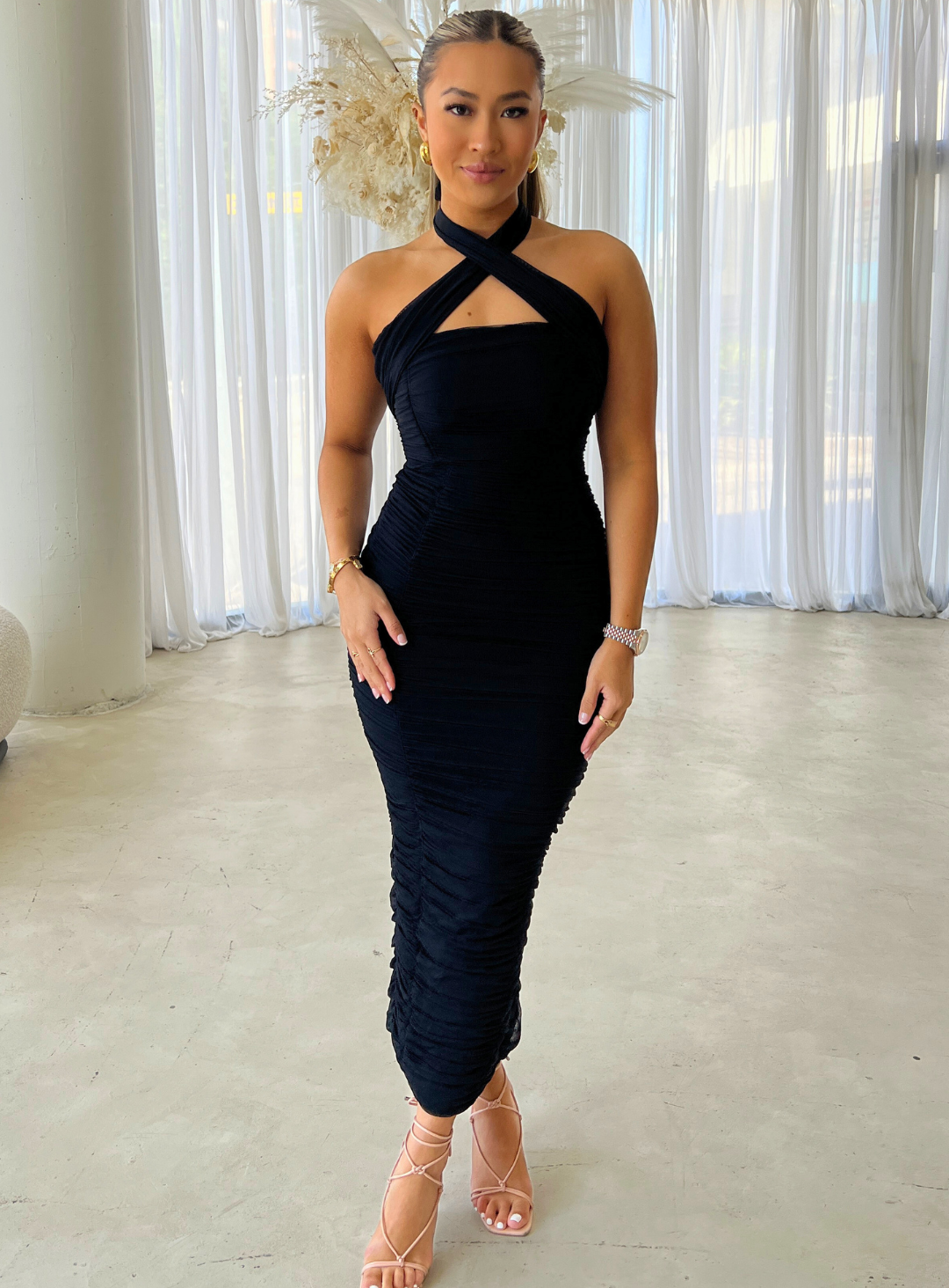 Black Monroe Midi