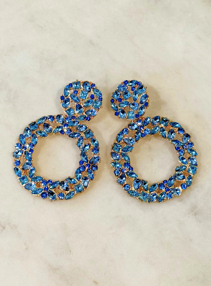 Blue Nerida Earrings