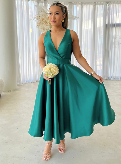 Knee Length Cocktail Dresses White Runway