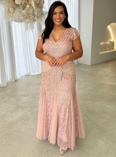 Mother of the Bride Full Length Dresses White Runway