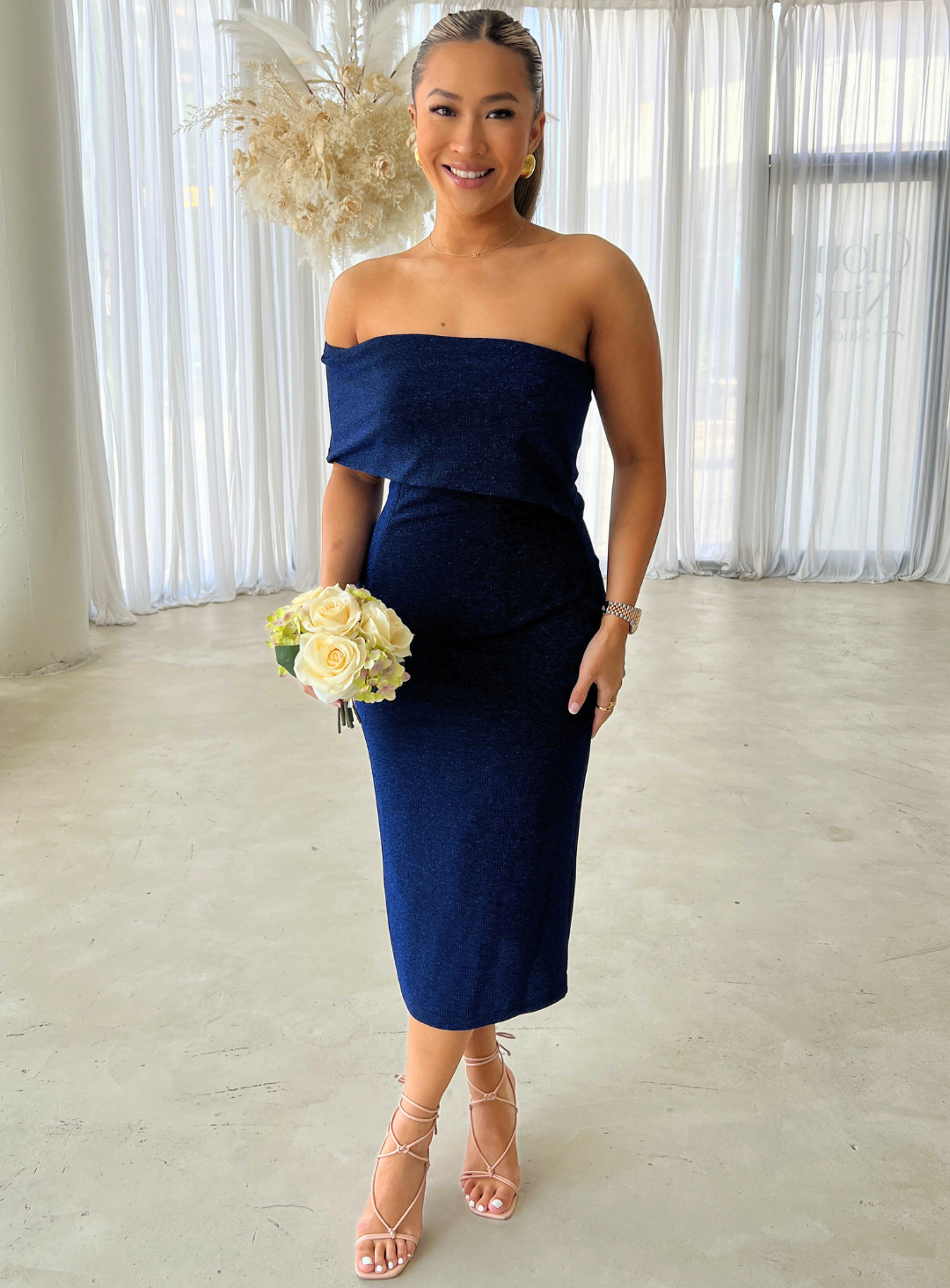 Gema One Shoulder Dress