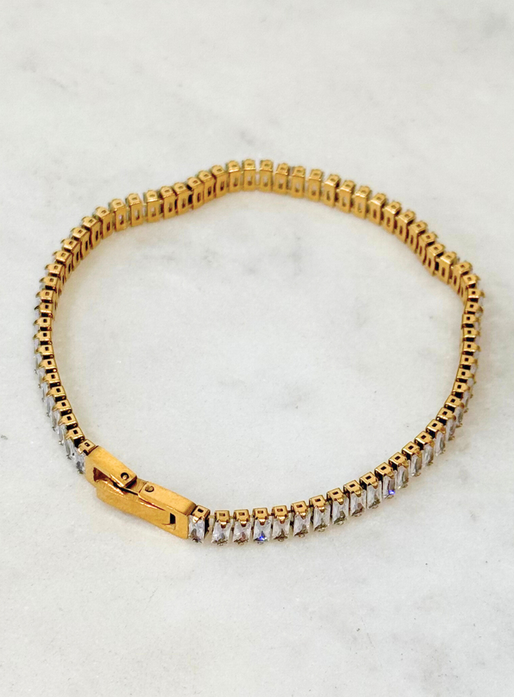 Silver Muse Tennis Bracelet