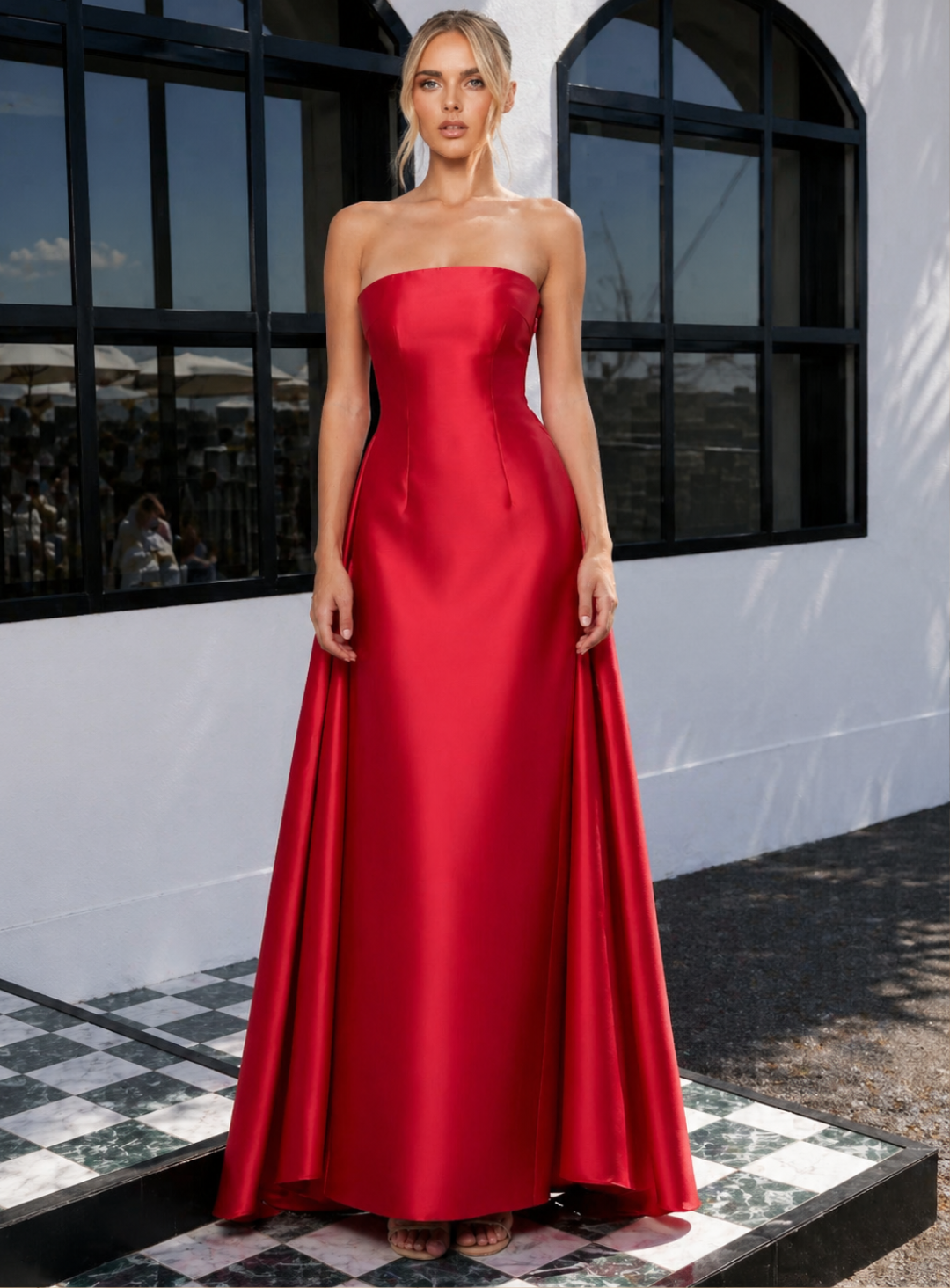 Grayce Strapless Gown