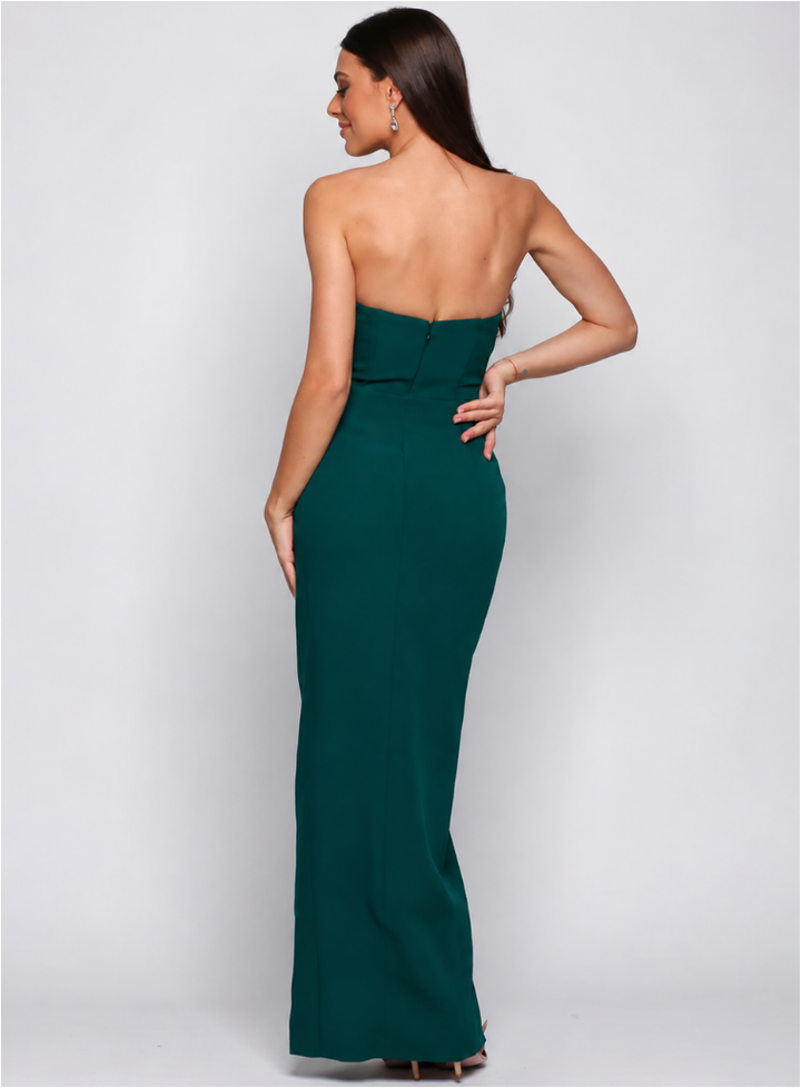 Faulty Forest Green Stellina Dress