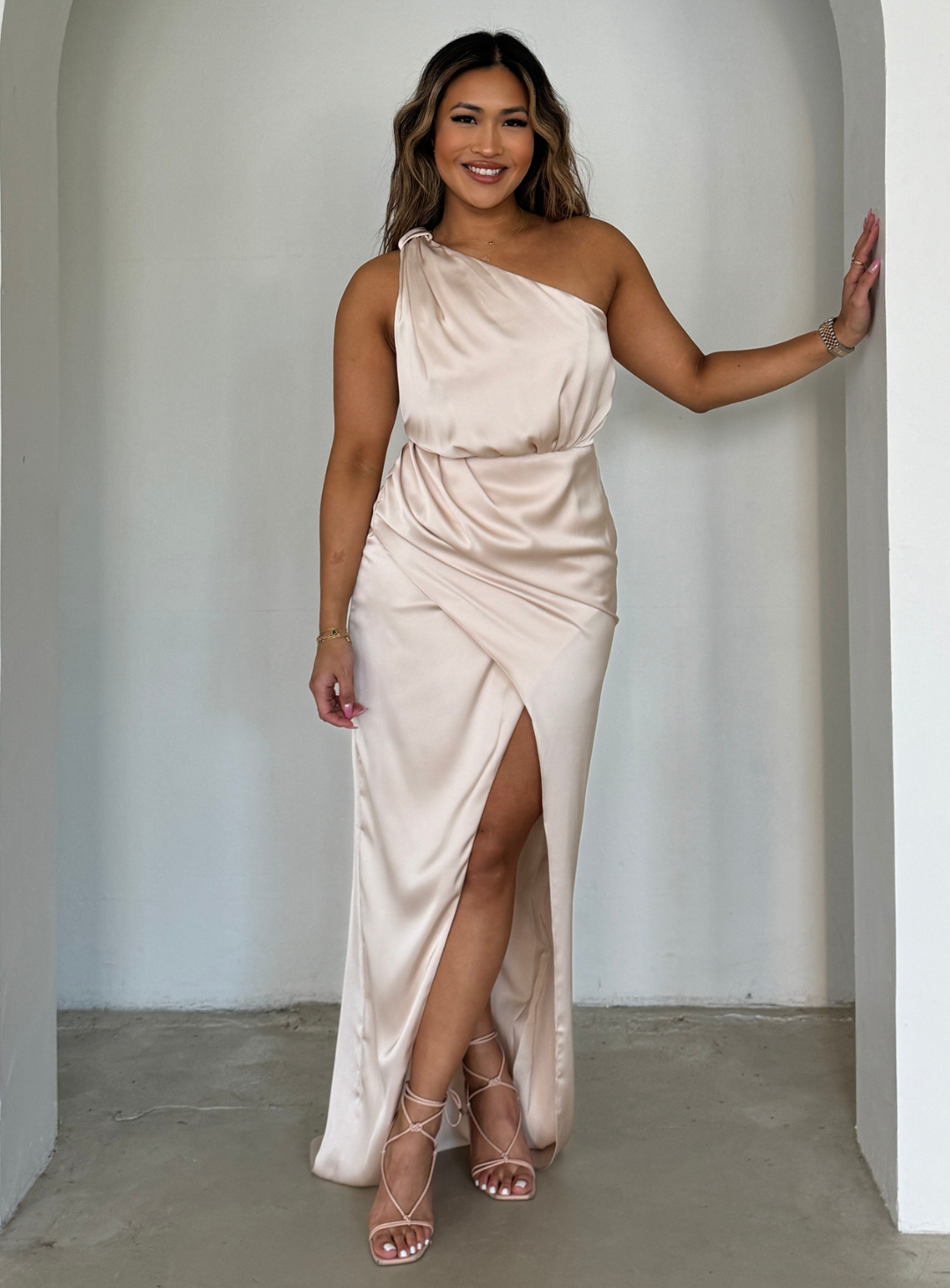 Champagne Divine Dress