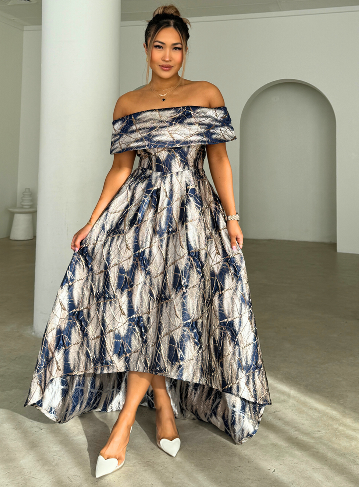 Off the shoulder hotsell dress