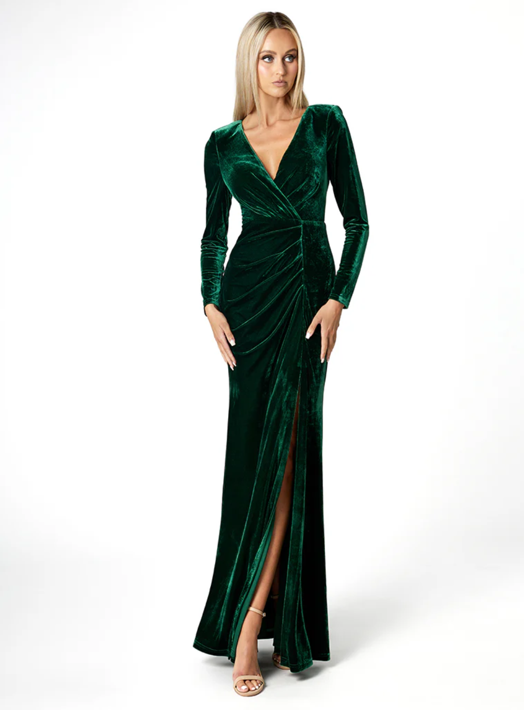 Angelica Long Sleeve Gown