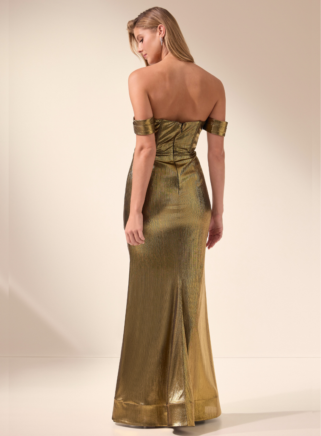 Bridie Corset Drape Gown