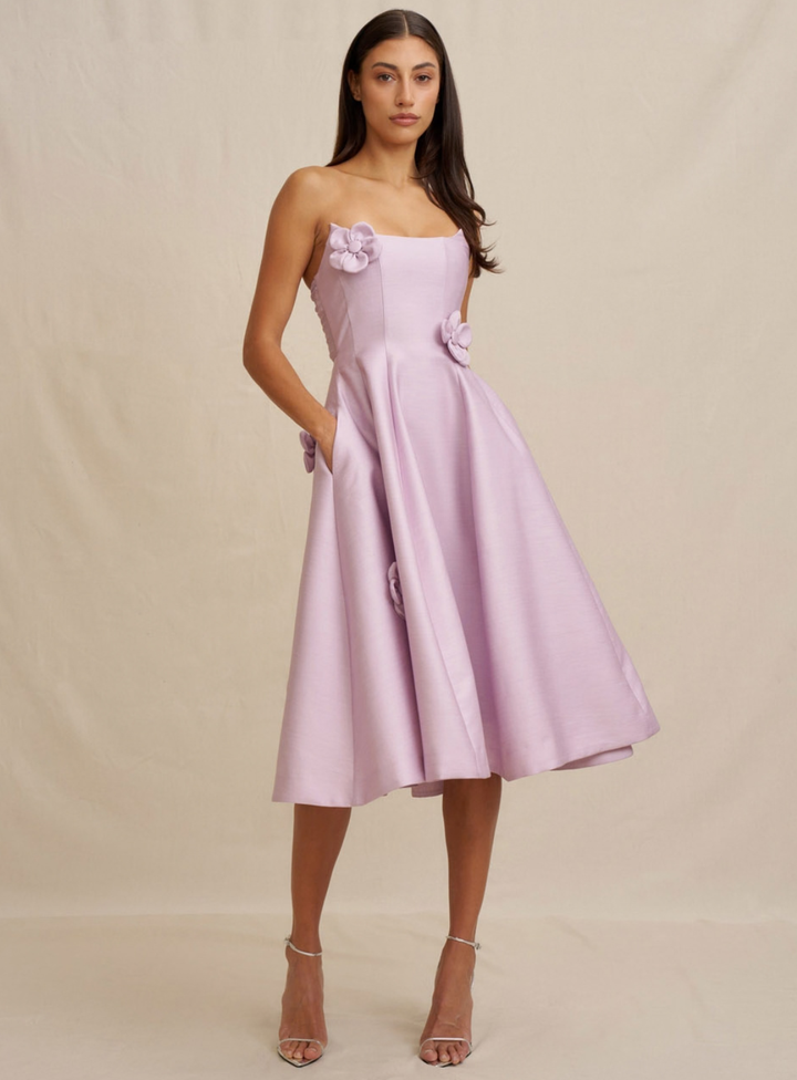 Camellia Strapless Dress