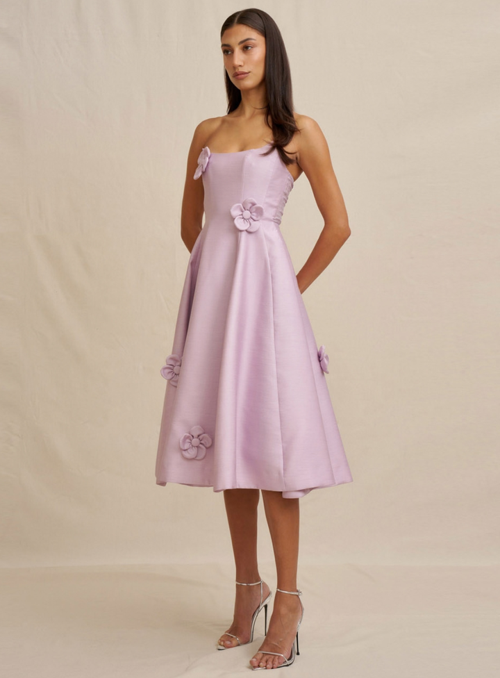Camellia Strapless Dress