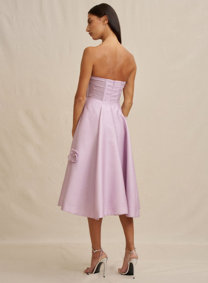 Camellia Strapless Dress