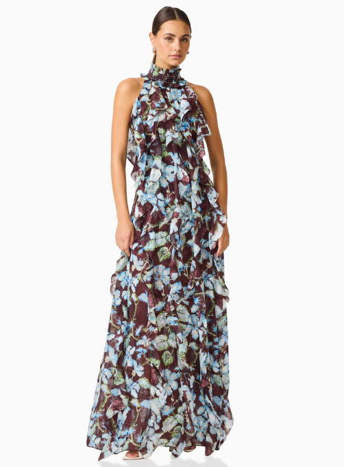 Brown Emelda Maxi Dress