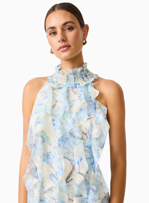 Blue Emelda Maxi Dress
