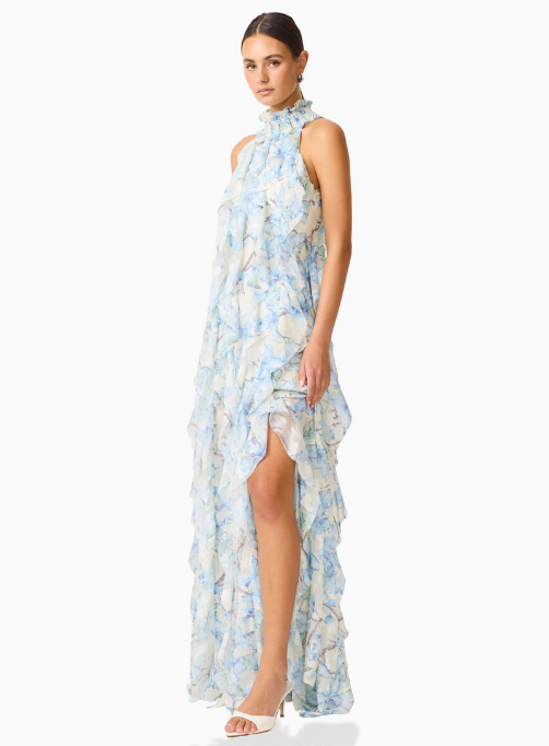 Blue Emelda Maxi Dress