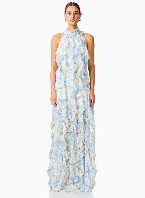Blue Emelda Maxi Dress