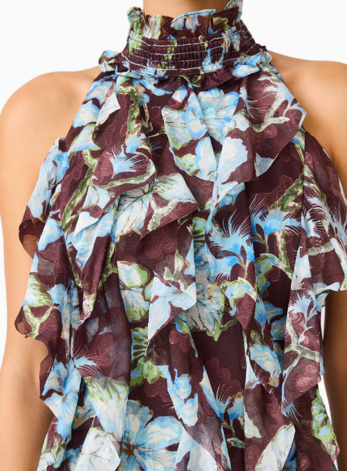 Brown Emelda Maxi Dress