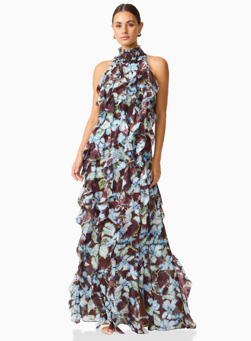 Brown Emelda Maxi Dress