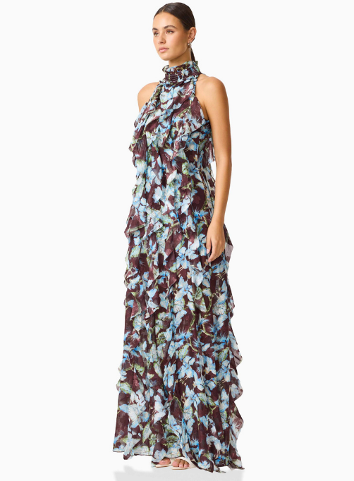 Brown Emelda Maxi Dress