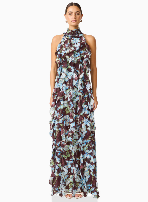 Brown Emelda Maxi Dress