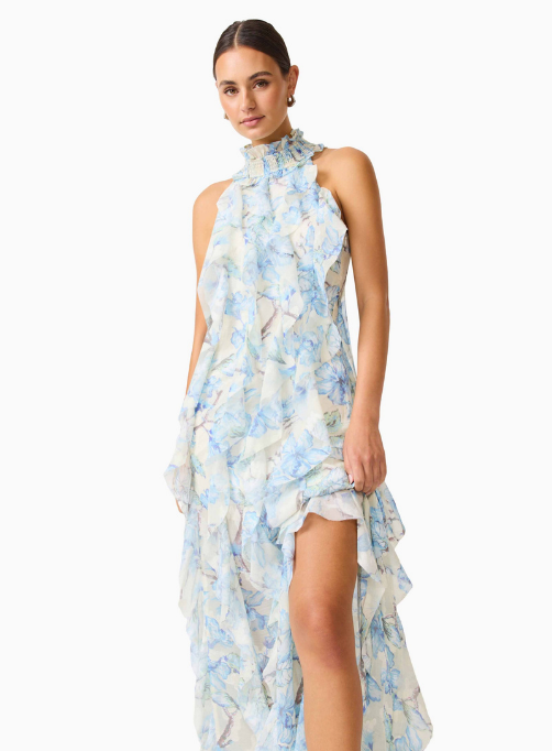Blue Emelda Maxi Dress