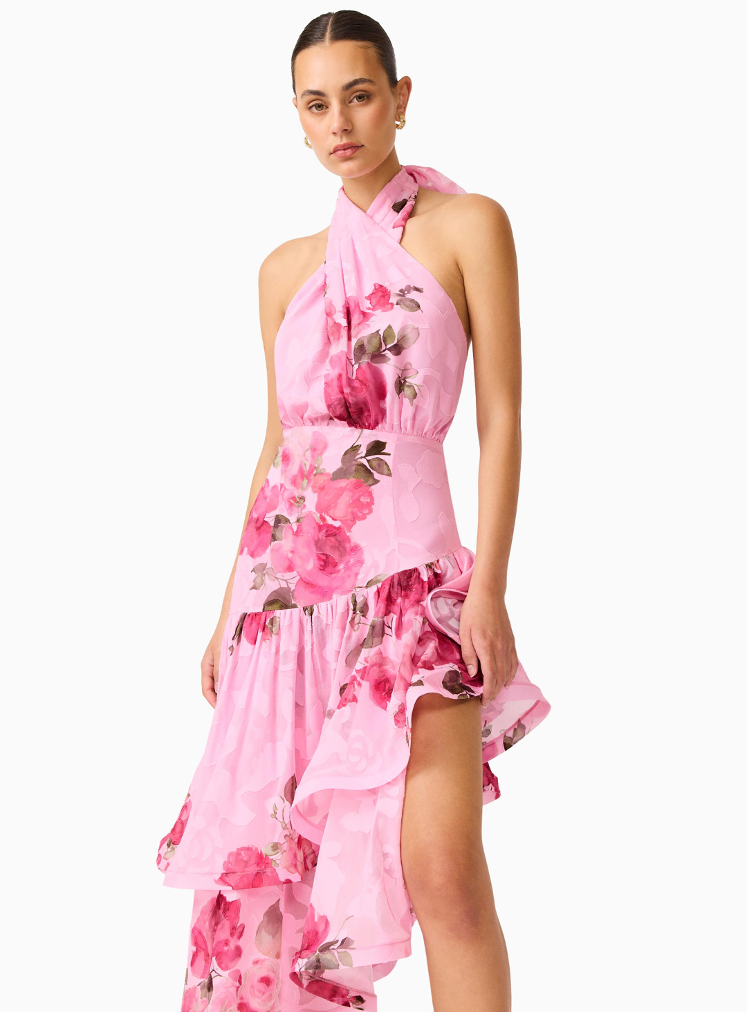 Eleanora High Low Maxi Dress