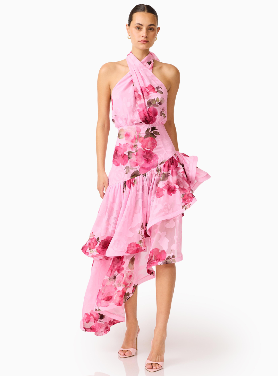 Eleanora High Low Maxi Dress