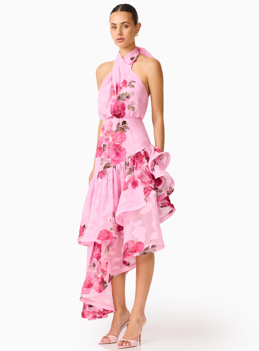 Eleanora High Low Maxi Dress