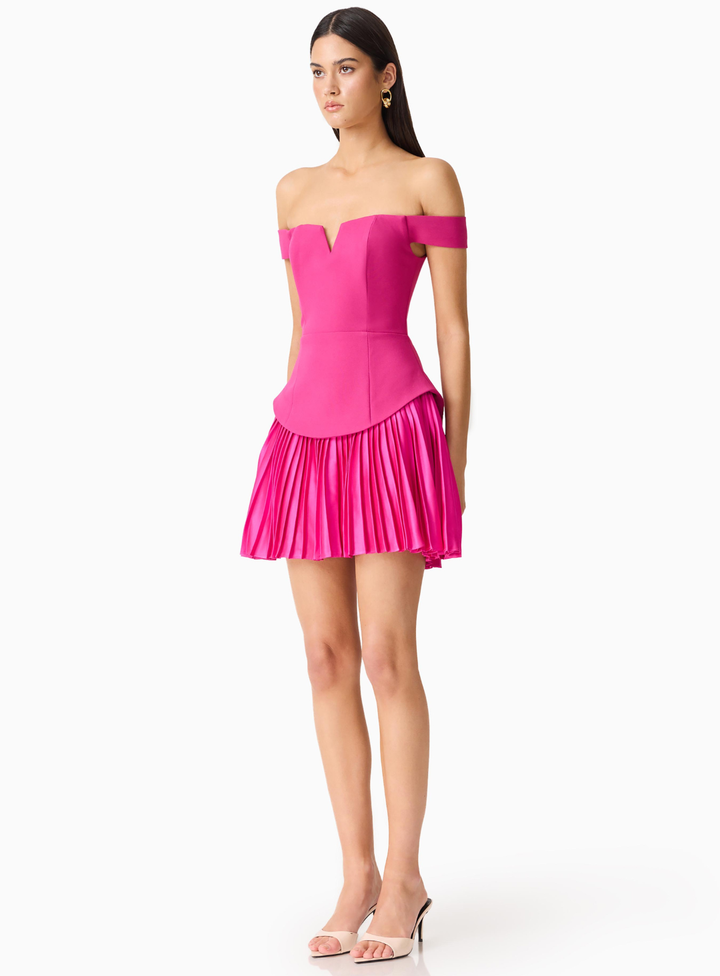Elva Off Shoulder Mini Dress