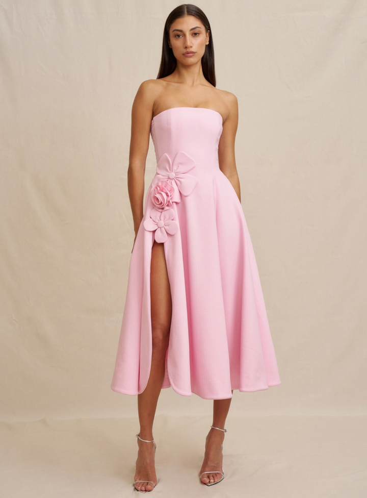 Flora Strapless Dress