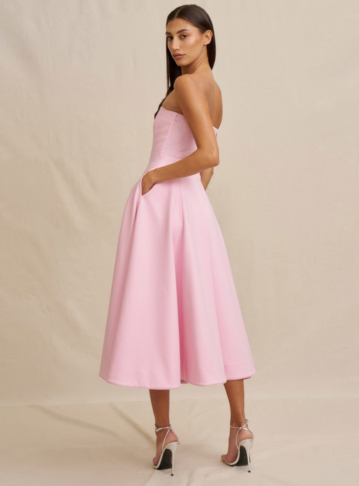 Flora Strapless Dress