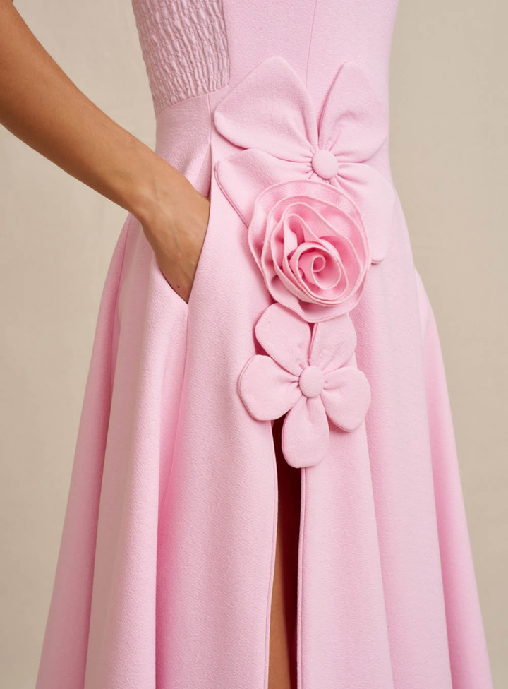 Flora Strapless Dress
