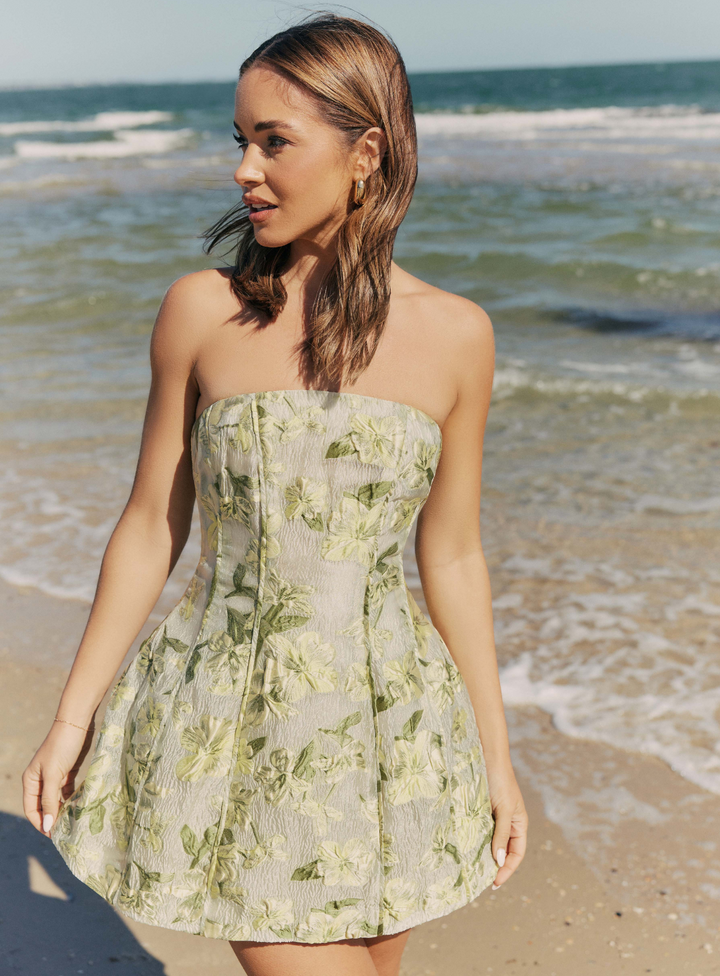 Pre-Order Green Darner Dress