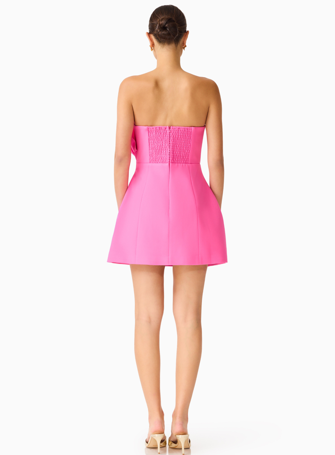Fuchsia Laurentia Mini Dress