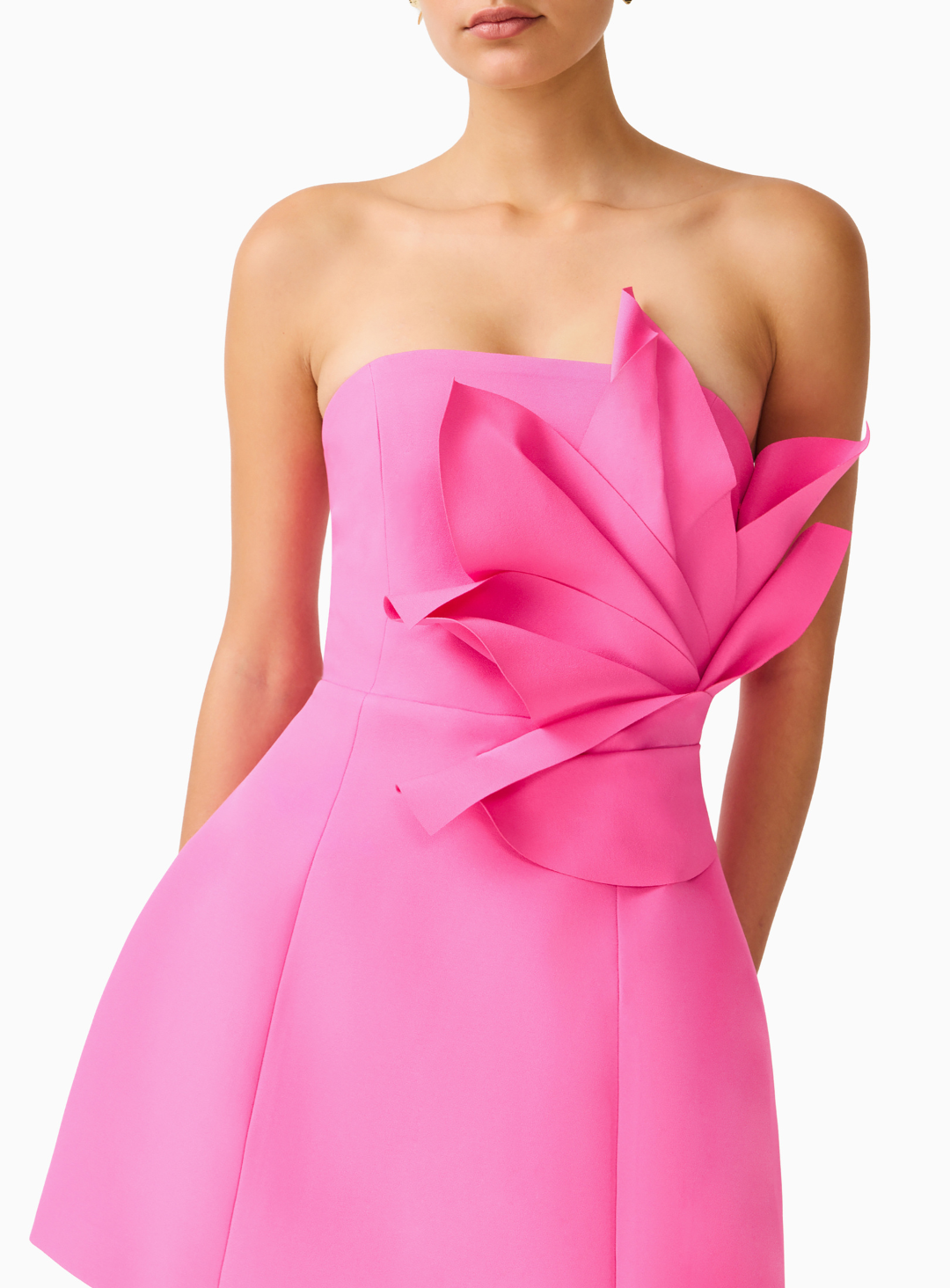 Fuchsia Laurentia Mini Dress