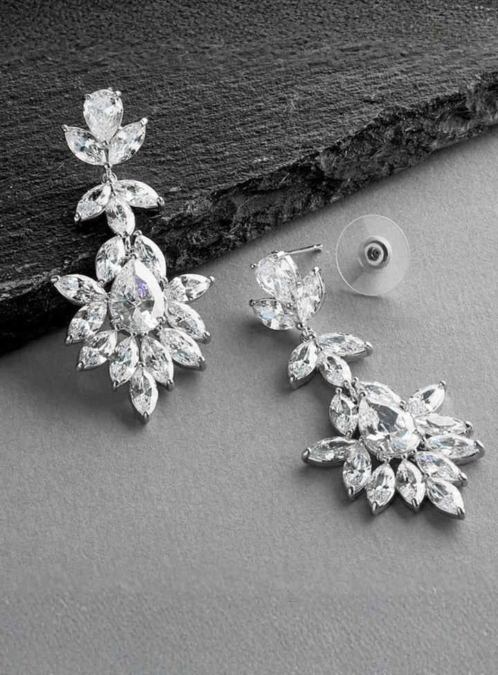 Silver Leila Earrings
