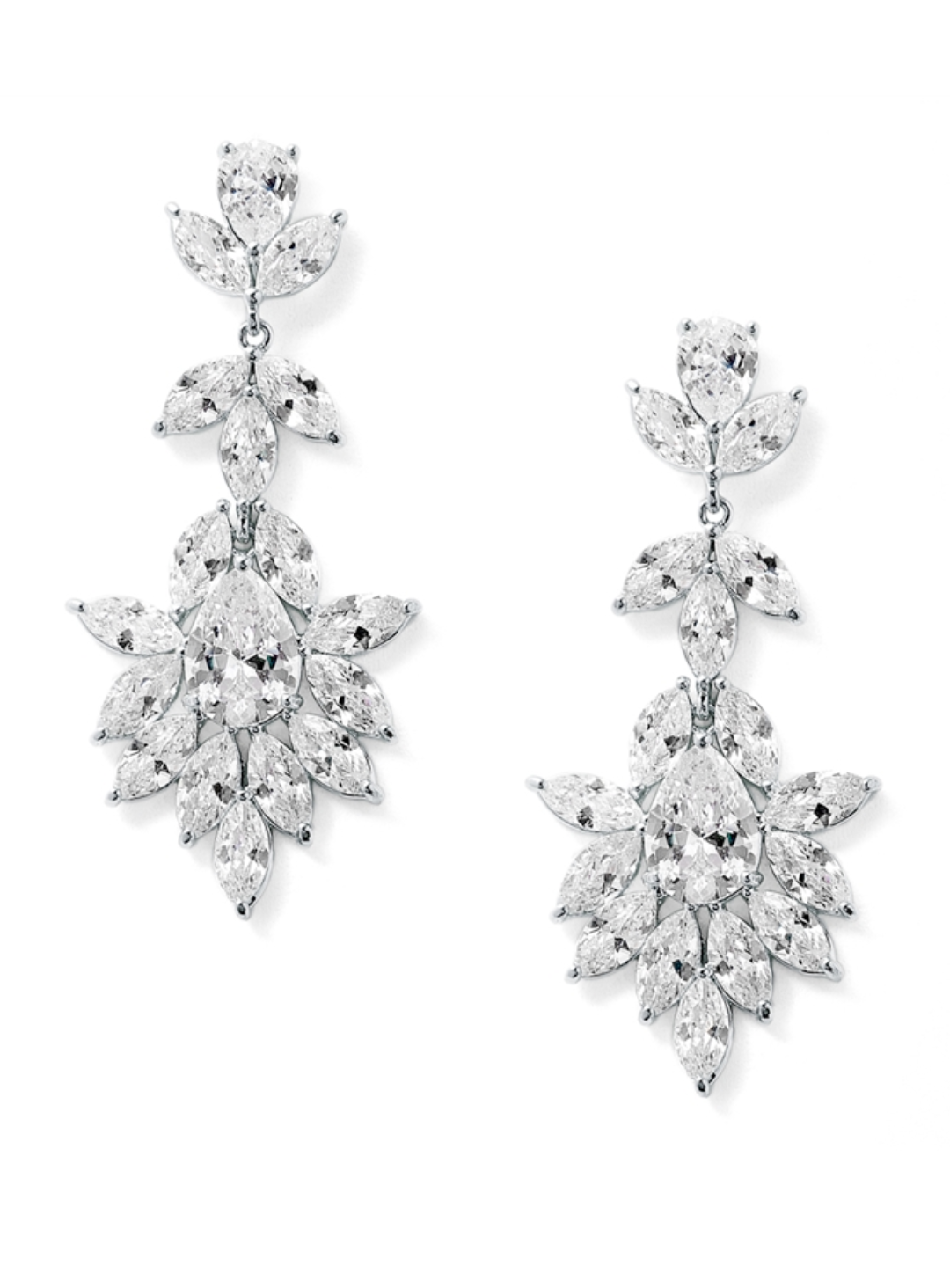 Silver Leila Earrings