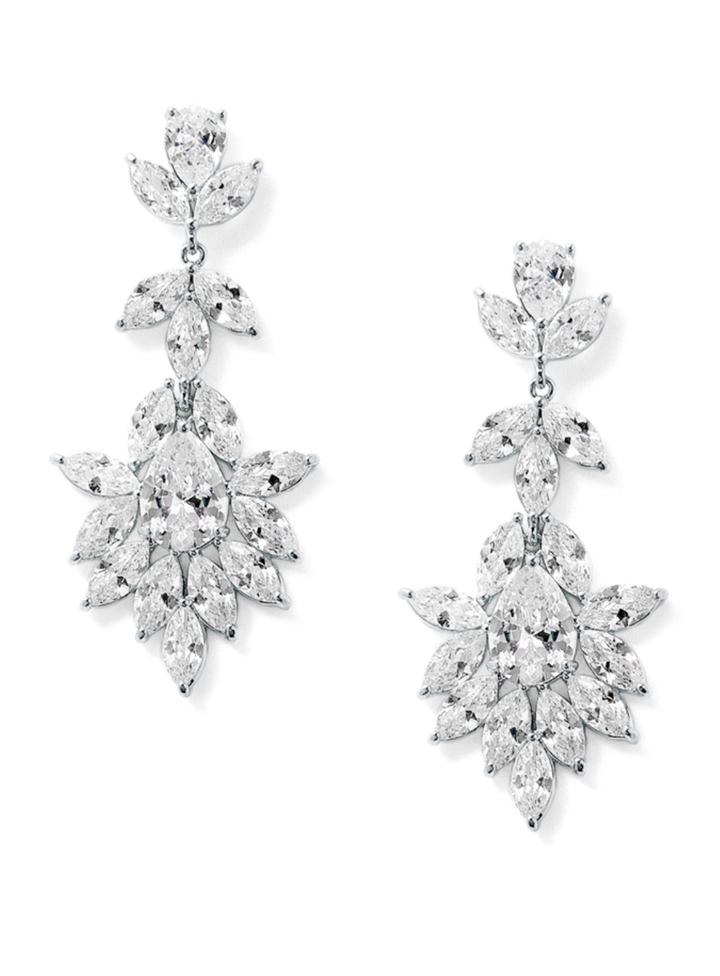 Silver Leila Earrings