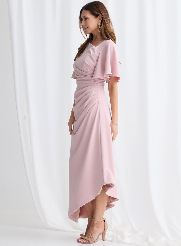 Martha Asymmetric Hem Dress