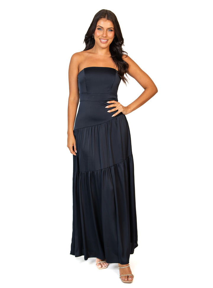 Black Mason Maxi Dress
