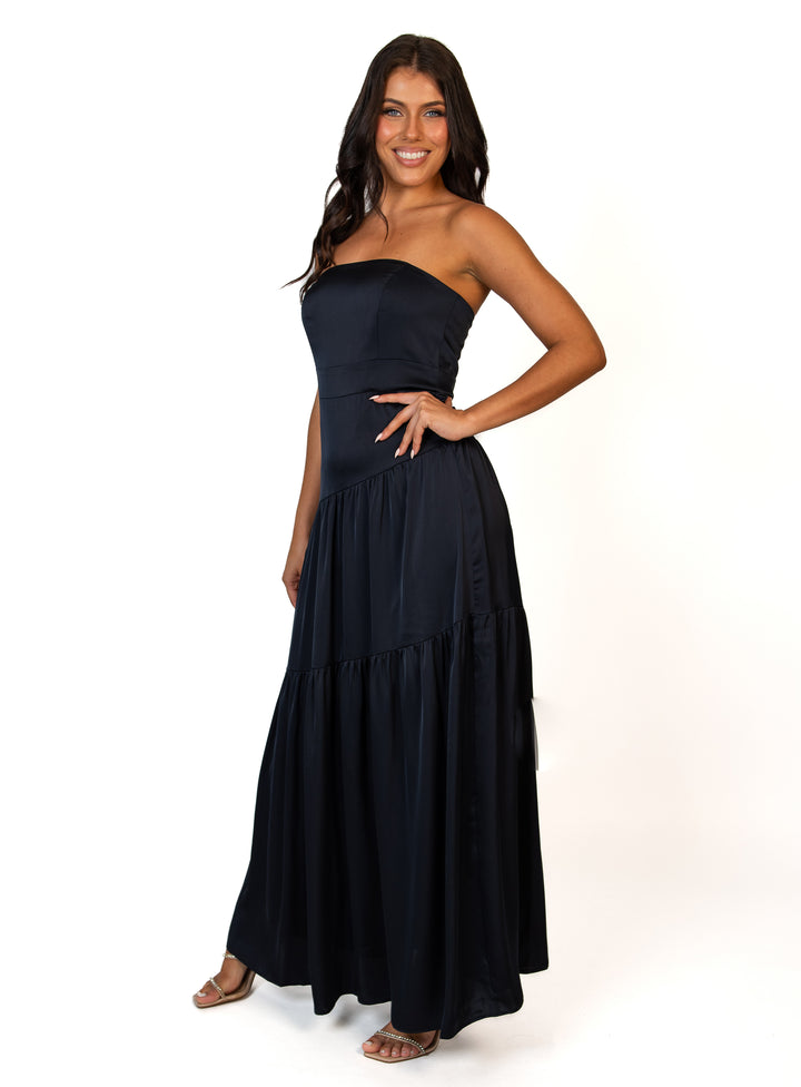 Black Mason Maxi Dress