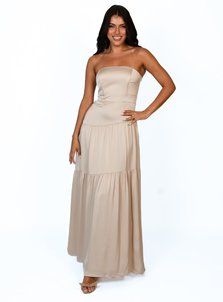 Champagne Mason Maxi Dress