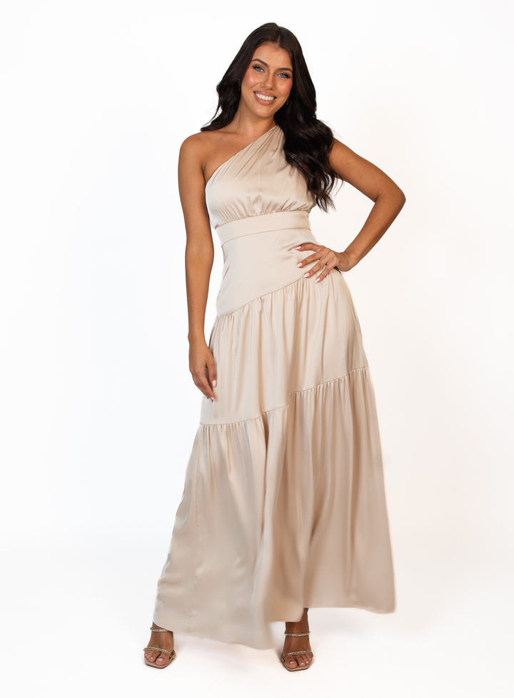 Champagne Melody Maxi Dress