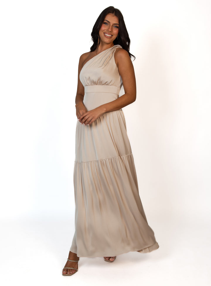 Champagne Melody Maxi Dress