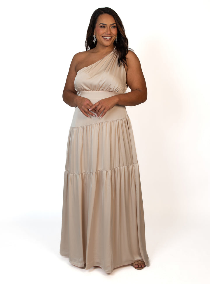 Champagne Melody Maxi Dress