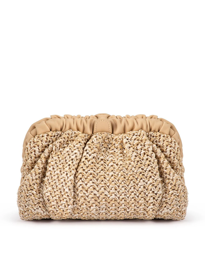 Amalia Petite Gathered Clutch