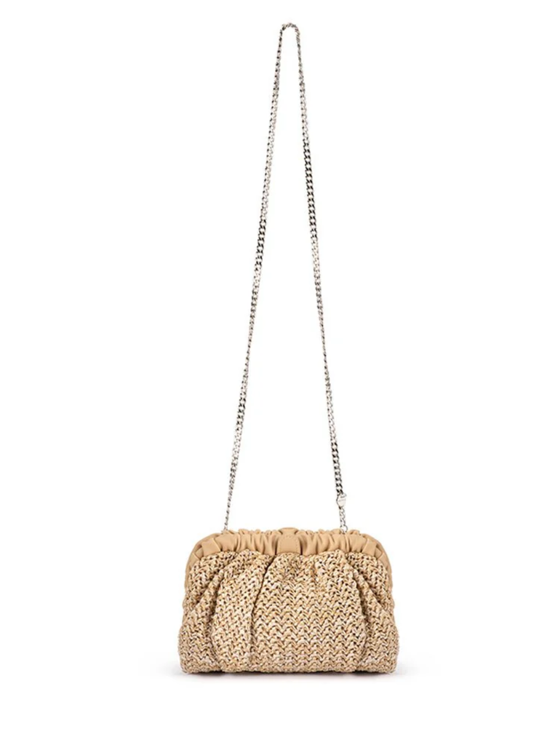 Amalia Petite Gathered Clutch