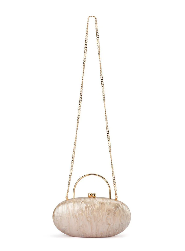 Imelda Acrylic Top Handle Bag