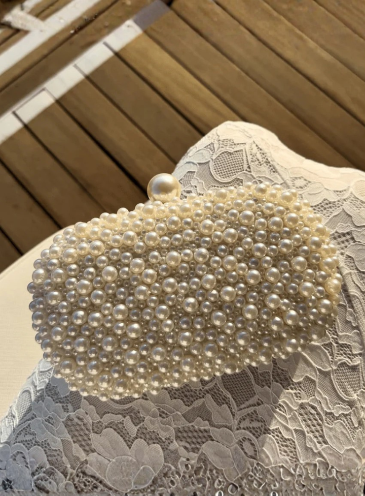 Valentina Pearl Clutch
